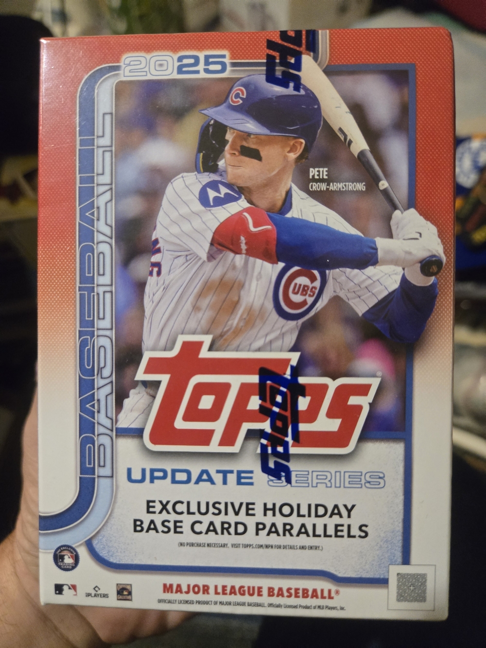 Topps 2025 Update Series Box - Red, Blue, White Sealed Blaster